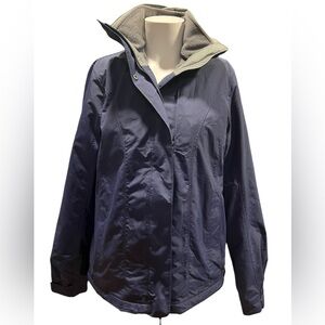 LL Bean Coat Womens  Pet Detachable Hood Size Small